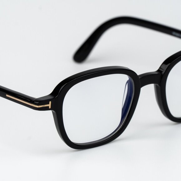 Tom Ford Men Eyeglasses Black Squared FT5837-B 001 NEW AUTHENTIC - Picture 5 of 9